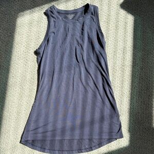 Athleta Navy Sleeveless Tank Top